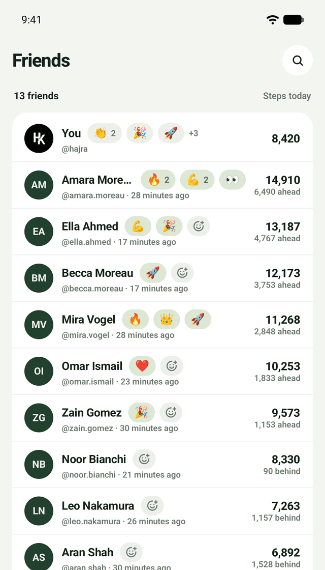 TrueSteps Social: Your friends, step for step