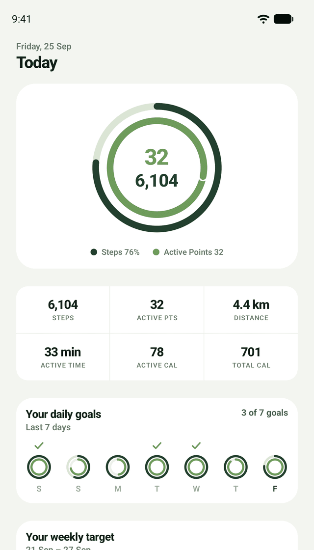 TrueSteps Solo screenshot